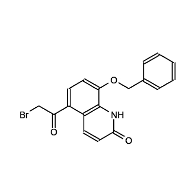 8-benzyloxy-5-(2-bromoacetyl)-2-hydroxyquinoline