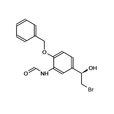 (R)-N-(2-(Benzyloxy)-5-(2-bromo-1-hydroxyethyl)phenyl)formamide