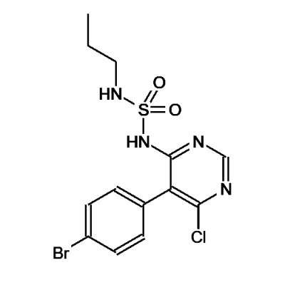 N-[5-(4-broMophenyl)-6-chloro-4-pyriMidinyl]-N-propyl-SulfaMide